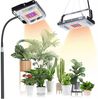 LMaxhome Pflanzenlampe LED Vollspektrum Dimmbar Pflanzenlicht mit Ständer für Zimmerpflanzen, Eine Lampe, 1/2/3 Köpfe, Auto Timer 3/6/12H, 6 Modi Helligkeit, Höhenverstellbar Bild 5