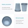 Intirilife Becher, 5-tlg, Edelstahl, Camping Outdoor Metall Becher Tasse Bild 3