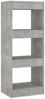 vidaXL Bücherregal/Raumteiler Betongrau 40x30x103 cm Holzwerkstoff 811614 Bild 2
