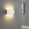 LED Wandleuchte, Aluminium, Opal, weiß, Schalter Bild 3
