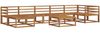 vidaXL Outdoor-Sofagarnitur 8 pcs Natur Massivholz Akazie 3367912 Bild 2