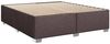 vidaXL Boxspringbett mit Matratze Dunkelbraun 180x200 cm Stoff 3290570 Bild 5