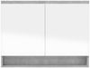 vidaXL Spiegelschrank fürs Bad 80x15x60 cm MDF Betongrau 331535 Bild 5