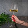 Intirilife Weinglas, 2-tlg, Glas, 2x Wein Glas 500ml Rotwein Glas Kelch Spülmaschinenfest Kristallglas Bild 4