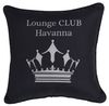 Primaster Kissen Lounge Club Havanna 45 x 45cm Schwarz Zierkissen Sofakissen Bild 2