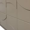 TV-Board Teo aus Kiefernholz, modernes Design mit 3D-Effekt, braun, 180 cm, Push-to-Open-System Bild 5
