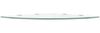 vidaXL Eckablage mit Verchromten Halterungen Glas Transparent 45x45 cm 243854 Bild 3