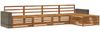 vidaXL Outdoor-Sofagarnitur 5 pcs Natur Massivholz Akazie 3383247 Bild 2
