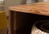 Couchtisch Akazie 70x70x40 Akazie natur lackiert MOSAYK #116 Bild 5