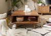 Couchtisch Akazie 70x70x40 Akazie natur lackiert MOSAYK #116 Bild 3