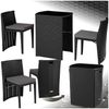 tectake Sitzgruppe Rattanset, (Set, 3-tlg), mit Aluminiumgestell Bild 5