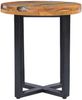 vidaXL Couchtisch 40 x 45 cm Massivholz Teak und Polyresin 281652 Bild 3