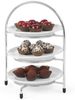 HENDI Teller-Etagere, geeignet für Teller bis max. Ø 275 mm, 290x290x(H)440mm Bild 2