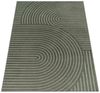 KADIMA DESIGN Teppich Struktur Wohnzimmer schmutzabweisend Teppich Kurzflor, Läufer, Höhe: 10 mm, Florhöhe: 6 mm, 100% Polypropylen, Läufer, 60x100 cm, Grün Bild 2