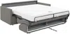 Schlafsofa 4-Sitzer CALIFE - Stoff - Hellgrau - Liegefläche: 160 cm - Matratzenhöhe: 14 cm Bild 4