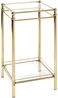 HAKU Möbel Beistelltisch - vermessingt - H. 73cm x B. 40cm - HAKU-20321 Bild 1