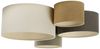 BPS Koncept 084-075 Deckenleuchte BOHO ELEGANT E27 4x40W Stoff strukturiert auf PVC-Kunststoff weiß, dunkelgrau, braun, grau H:34cm, Ø40cm/50cm/30cm/25cm dimmbar Bild 5