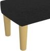 vidaXL Sitzbank Schwarz 70x30x30 cm Stoff 346626 Bild 5