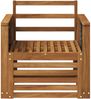 vidaXL Outdoor Mittelsofa Natur 3438903 Bild 3