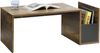 Couchtisch Bollnäs 90x45x35 cm mit Ablagefach Eiche dunkel en. casa Bild 2