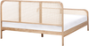 Bett mit Lattenrost Kiefernholz GONFARON 180 x 200 cm Hellbraun Bild 5