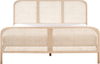 Bett mit Lattenrost Kiefernholz GONFARON 180 x 200 cm Hellbraun Bild 4