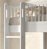 Etagenbett FORREST 90 x 200 cm Bettschublade Buche Weiß Bild 2