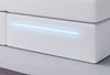 Boxspringbett Sejour mit LED u. Stauraum 120x200 Weiß H2 (bis 70kg) Bild 3