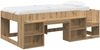 vidaXL Kinderbettgestell mit Stauraum Artisan-Eiche 90 x 200 cm 3422610 Bild 2