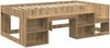 vidaXL Kinderbettgestell mit Stauraum Artisan-Eiche 90 x 200 cm 3422610 Bild 3