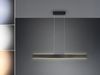Höhenverstellbare LED Pendelleuchte GALWAY dimmbar, Schwarz Breite 150cm Bild 3