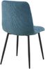 2er Set Esszimmerstuhl Antibes Cord - Blau Bild 3