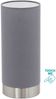Eglo 95119 Tischleuchte Pasteri Textil grau E27 1X40W H:25,5cm Ø12cm mit Touchdimmer Bild 5