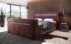 Boxspringbett Neptun mit TV Lift und RGB 140x200 Braun H2 (bis 70kg) Bild 2