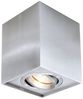 Deko-Light Deckenaufbauleuchte Dato, GU10, 50W, silber (122417) Bild 1