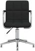 vidaXL Esszimmerstuhl Drehbar Schwarz Stoff 3088068 Bild 2
