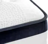 Vente-unique - KOROVOU Mattress and bed base set StoffHolz, Platte BeigeWeiß - B 180 cm x H 28 cm30 cm x L 200 cm Bild 5