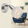 Wandleuchte Innen LED Wandlampe Wohnzimmer Leselampe Wandstrahler 54341-1 Bild 2