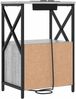 vidaXL Nachttisch 2 pcs Graues Sonoma 40 x 31 x 60 cm Holzwerkstoff 859567 Bild 5