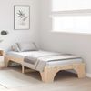 vidaXL Bettrahmen Natur 90 x 200 cm Massives Kiefernholz 872962 Bild 3