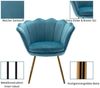 WAHSON OFFICE CHAIRS Loungesessel Sessel Weicher Samt Armlehnstuhl Bild 3