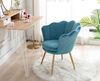 WAHSON OFFICE CHAIRS Loungesessel Sessel Weicher Samt Armlehnstuhl Bild 1