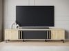 TV-Lowboard Hailea 183 (Farbe: Artisan Eiche / Schwarzer Graphit + Artisan Eiche) Bild 3