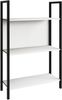 VCM Standregal Flakos 920026 Weiß H. 100 x B. 56 x T. 24 cm Bild 2