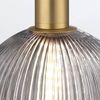 Elstead Lighting LED Pendelleuchte Palmas 1-flammig Gold Rauchglas 3000K Bild 4