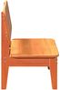 vidaXL Gartenstühle 2 Stk. Wachsbraun 60x52,5x72 cm Massivholz Kiefer 859324 Bild 5