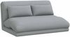 vidaXL Verstellbarer Fußsessel Hellgrau Stoff 42028202 Bild 2