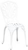 vidaXL Garten Bistro Set 3 pcs Weiß Aluminium 42002384 Bild 4