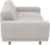 Sofa 2,5-Sitzer Kattryna Flachgewebe silber Bild 3