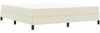 vidaXL Bettrahmen mit Matratze Creme 180 x 200 cm Stoff 3398645 Bild 4